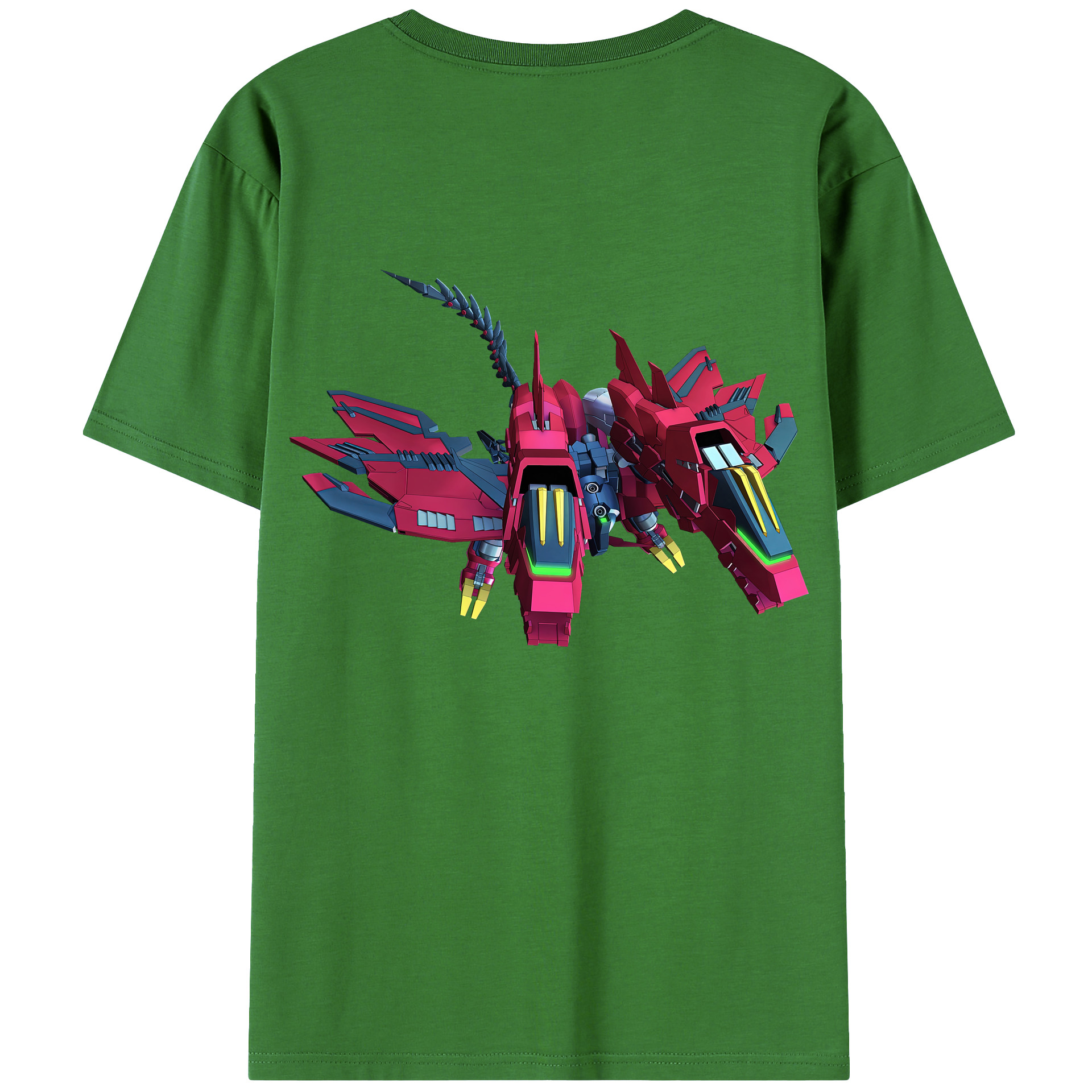 （画像用） 機動戦士ガンダム Mobile Suit Gundam レディース半袖Tシャツ(バックプリント)